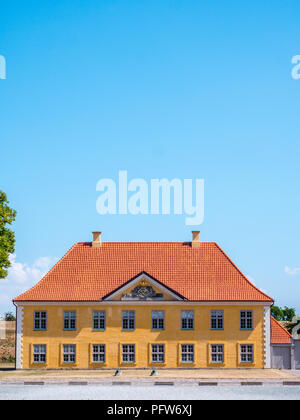 Der Commander Haus, Kastellet, Festung, die Zitadelle, Kopenhagen, Seeland, Dänemark, Europa. Stockfoto