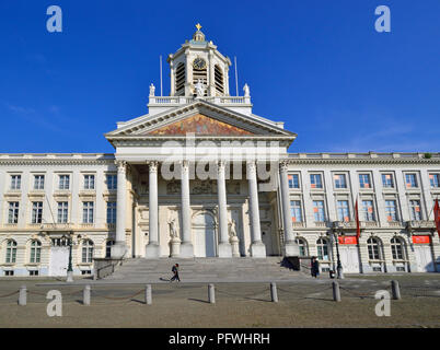 St Jacques Kirche/Eglise Saint Jacques-sur-Coudenberg/Sint-Jacob-op-Koudenberg, Place Royal, Brüssel, Belgien. (Römisch-katholisch: c 1786) Neoklassischen Stockfoto