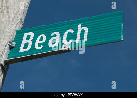 26-08-16. Stratford, Connecticut, USA. Street Sign. Foto: © Simon Grosset Stockfoto