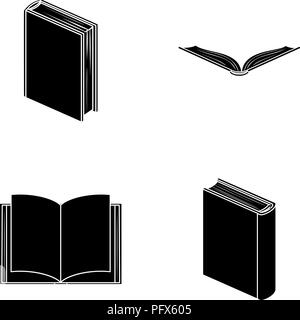 Verbindliche, schwarz, Buch, Bücher, geschlossen, Sammlung, verschiedenen, Icon, Illustration, incographia, isoliert, Bibliothek, Lügen, Literatur, Logo, Roman, Öffnen, Drucken, Lesen, Schule, Satz, Zeichen, Stapel, Studie, Symbol, Lehrbuch, Arten, Typografie, Vektor-, Web-, Vektor, Vektoren, Stock Vektor
