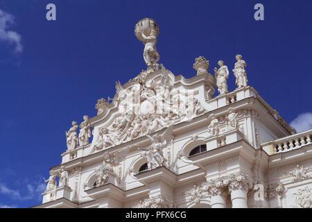 ETTAL, Deutschland - April 5, 2018: Schloss Linderhof Schloss ist ein Palast, der in Deutschland, im Südwesten Bayerns. Er ist der kleinste der drei Paläste gebaut von König Stockfoto