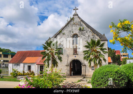 Siquijor Kirche, Hl. Franz von Assisi - Siquijor, Philippinen Stockfoto