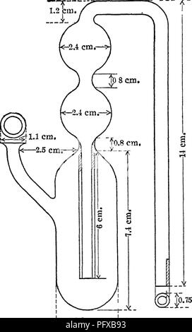 . Bakteriologie und Mykologie von Lebensmitteln. Essen. Prüfung der YEAfcJTb iii^ iM X trägt eine Gärung Ventil. 50 C.c. von destilliertem Wasser und 1 Gr. der Hefe zu testen und Incu-Bate bei 30 °C verschiedene Ventile stehen zur Verfügung. Alwood (1908) verwendet eine bequeme Art für studjdng der gärenden Kapazität der reinen Stämme von Hefen. Die Ventile sind so Con-structed, dass die Aktivitäten der Hefe kann beobachtet werden und die Gase aus der Fermentation kann entweichen. Die Feuchtigkeit wird durch saugfähiges, wie Calciumchlorid oder Schwefelsäure beibehalten. Das Gerät sollte vor Gewogen und Stockfoto