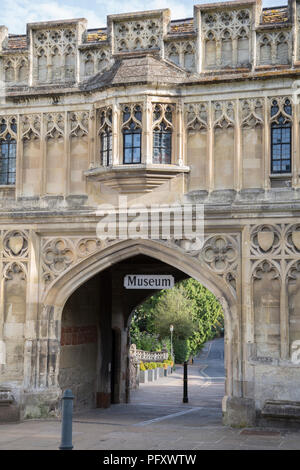 Priory Gatehouse Museum, Great Malvern, England, Großbritannien Stockfoto
