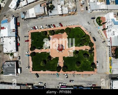 Moctezuma, Sonora Mexico. Sierra Madre Occidental. (Foto: LuisGutierrez/NortePhoto.com)... Tiro de Alto del Scape ángulo de la Ciudad Contra el cielo. Stadtbild. Hohe Aufnahme von Stadtbild gegen Sky Stockfoto