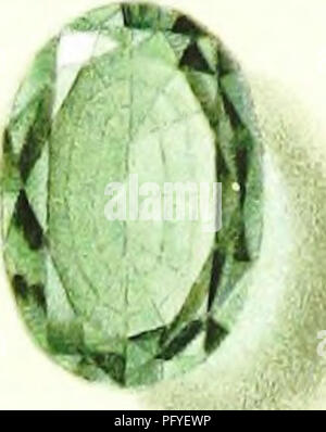 . Edelsteine, einem beliebten Berücksichtigung ihrer Zeichen, Vorkommen und Anwendungen, mit einer Einführung in ihre Entschlossenheit, für Mineralogen, lapidaries, Juweliere, etc., mit einem Anhang über die Perlen und Korallen. Edelsteine, Perlen, Korallen. . Bitte beachten Sie, dass diese Bilder sind von der gescannten Seite Bilder, die digital für die Lesbarkeit verbessert haben mögen - Färbung und Aussehen dieser Abbildungen können nicht perfekt dem Original ähneln. extrahiert. Bauer, Max, 1844-1917; Spencer, Leonard James, 1870-tr. London, C. Griffin und Company, Ltd. Stockfoto