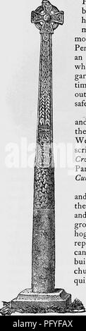 . Die Victoria Geschichte der Grafschaft von Cumberland. Natural History. Eine GESCHICHTE VON CUMBERLAND Irish-Scandinavians waren so vernarrt. Herr Calverley mit viel Grund im Vergleich die Beschreibungen in der Edda von Hel, der Aufenthaltsort der Toten und seine Wände Gelbstirn-blatthühnchen, nicht mit Withes wie die Häuser der Lebenden, aber mit Schlangen. Diese heidnischen Idee, auf den christlichen Glauben veredelt, Blumen in die schöne und beliebte Gerät, welches wir sehen werden oft wiederholt, und hier in der kleinen Abbildung steht auf dem Kopf der großen Schlange finden - der Same der Frau quetschen der Schlange den Kopf, triumphierte über Tod ein Stockfoto