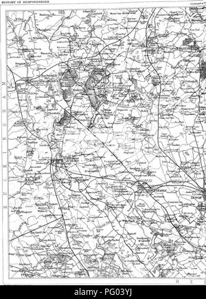 . Die Victoria Geschichte der Grafschaft von Bedford. Natural History. Topographische GESCHICHTE DER BEDFORDSHIRE. Hie lajnbmgli Gnngn^ lnBiil TiuitJ* o ± * - ScslLo 2^ filiiB tn eine lucli Main DriTiag Konds g DIE GESCHICHTE DER VICTORIA. Bitte beachten Sie, dass diese Bilder sind von der gescannten Seite Bilder, die digital für die Lesbarkeit verbessert haben mögen - Färbung und Aussehen dieser Abbildungen können nicht perfekt dem Original ähneln. extrahiert. Seite, William, 1861-1934, ed; Doubleday, H. Arthur (Herbert Arthur), 1867-1941. Westminster [A. Constable] Stockfoto