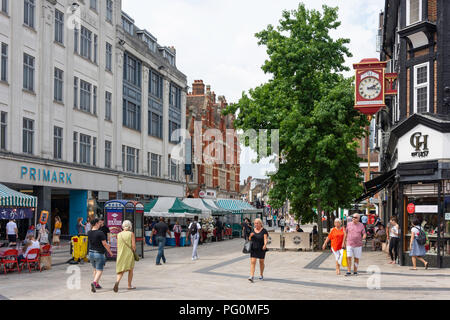 Fußgängerzone Hohe Straße, Bromley, London Borough von Bromley, Greater London, England, Vereinigtes Königreich Stockfoto