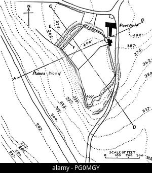 . Die Victoria Geschichte der Grafschaft von Lancaster;. Natural History. " • "Ich" Ich skalieren oder Füße "0 O?oo 300.- ^ •-325 Abschnitt von A nach B ABSCHNITT von C Ao D. Hamparts matKedR. R. RJt- Gräben" Ji. D. JI. JJ'. Bitte beachten Sie, dass diese Bilder sind von der gescannten Seite Bilder, die digital für die Lesbarkeit verbessert haben mögen - Färbung und Aussehen dieser Abbildungen können nicht perfekt dem Original ähneln. extrahiert. Farrer, William, 1861-1924, ed; Brownbill, J., gemeinsame Hrsg. London [Polizist] Stockfoto
