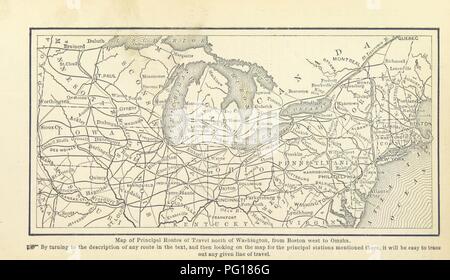 Bild von Seite 20 der "Appletons' illustriert Hand-Book amerikanischer Städte... Mit Konturen durch Routen und Railway maps". Stockfoto