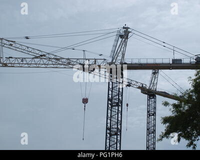 Interessante Funde auf der dritten Etappe der Wagon Wheel Route Stockfoto