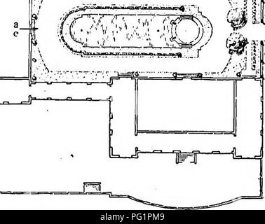 . Amerikanische Gärten;. Gärten; Gartenbau. /. Platte LXXXII. Der Garten vom Haus ein ^ (ist ^^ nrtren Stotfttirtlrse, fSLaun, ppi::::::::; -,-j^: r--^ B.. Bitte beachten Sie, dass diese Bilder sind von der gescannten Seite Bilder, die digital für die Lesbarkeit verbessert haben mögen - Färbung und Aussehen dieser Abbildungen können nicht perfekt dem Original ähneln. extrahiert. Lowell, Kerl, 1870-1927, hrsg. Boston, Bates und Guild Firma Stockfoto