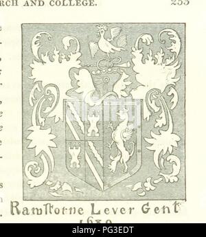 Bild von Seite 283 "Geschichte der Stiftungen in Manchester von Christ's College [von Materialien zusammengestellt von W. S. Greswell, und andere von S. Hibbert]; Chetham's Hospital (und Bibliothek, mit einer genealogischen Berücksichtigung der 0037. Stockfoto