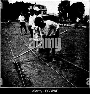 . Gärten und ihre Bedeutung, von Dora Williams. Schule Gärten. 64 GÄRTEN UND IHRE BEDEUTUNG neben; in otlier Worte, ein stout Schnur, die sich nicht dehnen. Wenn möglich, holen Sie sich einen lange genug, um die gesamte Seite der viel zu verlängern, dann ein Bügeleisen Hängematte Ring an jedem Ende der Leitung befestigen, um das Verrutschen oder durch Zufall von zuckte sein aus der greifen, um zu verhindern, dass - für diese kleinen Zwischenfälle provozieren manchmal. Linien, DIE NICHT ShW geschehen. Die Ringe werden über zwei Ecke Stangen gleiten und die Linie konstant halten, während fortgeschrittene Messungen durchgeführt werden. Sie können auch verwendet werden, um bis zu t hängen Stockfoto