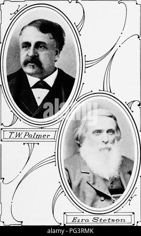 Dieses Bild ist Teil der Geschichte des Percheron-Pferdes und dokumentiert den Ursprung und die Entwicklung der Rasse als schweres Zugpferd. Der Percheron, bekannt für seine Stärke und Ausdauer, spielte eine wichtige Rolle bei der landwirtschaftlichen Arbeit und beim Transport. Diese Arbeit enthält historische Aufzeichnungen aus dem französischen Nationalarchiv. Stockfoto