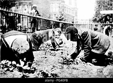 . Gärten und ihre Bedeutung, von Dora Williams. Schule Gärten. Ein WORT FÜR GUTE WERKZEUGE 77 Eines der wichtigsten Exporte aus unserem Land, und dass die amerikanischen implementiert sind weltweit gefragt. Eine der interessantesten Ausstellungen in Paris, in 1900, war eine Sammlung von Agri-kulturelle Werkzeuge, - Stepping Stones Fortschritte bei der Parade sie genannt werden könnten, - in chronologischer Reihenfolge angeordnet. Die neugierig archaische Formen der primitiven Werkzeuge led aus, dann erschien die schrittweisen Verbesserungen in verschiedenen Epochen,. ^ '%i^s^St; Hände machen, bis das beste All-round TOOLS, Schlusslicht, Anzeige Stockfoto