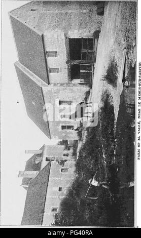 . Eine Geschichte der Percheron Pferd: mit bisher unveröffentlichten Daten über den Ursprung und die Entwicklung der modernen Art der schweren Zug, von authentischen Dokumenten, Aufzeichnungen und Manuskripte in den nationalen Archiven der französischen Regierung ausgearbeiteten, zusammen mit einer detaillierten Beschreibung der Einführung und Verbreitung der Rasse in den Vereinigten Staaten, auf die sich ein Symposium reflektiert die Ansichten der führenden zeitgenössischen Importeure und Züchter berühren die Auswahl, Fütterung und allgemeine Verwaltung der Hengste, Zuchtstuten und Fohlen angehängt wird. Percheron Pferd. . Bitte beachten Sie, dass die Stockfoto