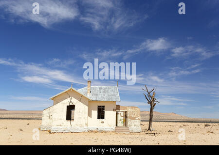 Garub Bahnhof seit langem aufgegeben auf dem Weg nach Lüderitz, Namibia Stockfoto
