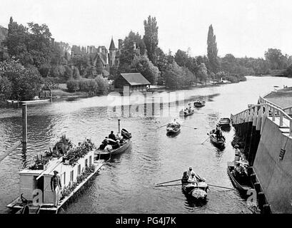 Glen Island, 70563, Viktorianischen Periode Stockfoto