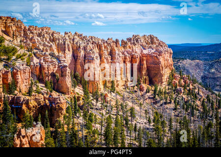 Natürliche Felsformation der berühmten Website des Bryce Canyon National Park Stockfoto