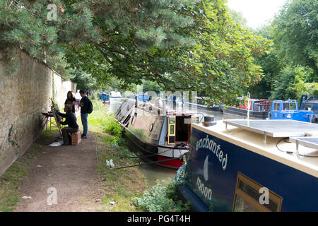 Shutlanger Canal Festival 2018: aynho, Northamptonshire auf dem Grand Union Canal Stockfoto