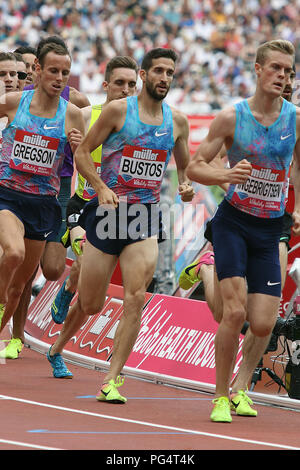 David bustos von Spanien in der mens 1500 Meter am 2017 Muller Geburtstag Spiele in London Stockfoto