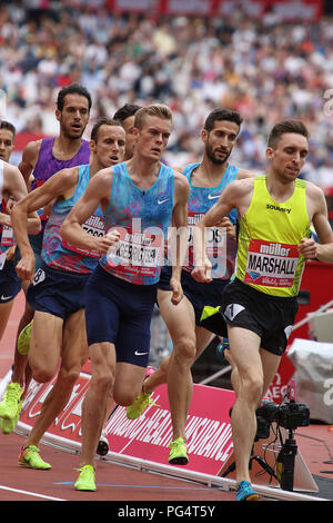 Filip INGEBRIGTSEN Norwegens an der mens 1500 Meter am 2017 Muller Geburtstag Spiele in London Stockfoto