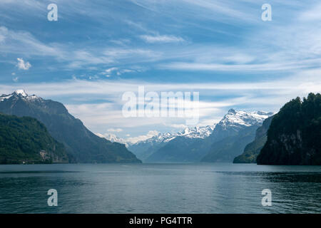 Luzern, Schweiz, 25. Mai 2016, Starten Reise am Vierwaldstättersee, einen Tag, © Peter SPURRIER Stockfoto