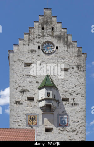 Obertor (Oberes Tor), Ravensburg, Baden-Württemberg, Deutschland Stockfoto