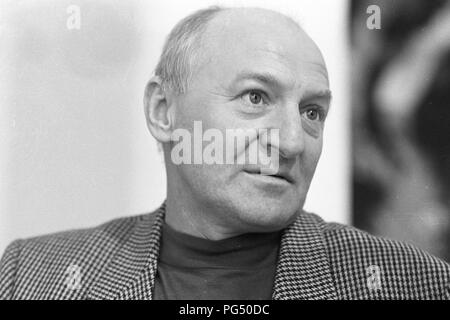 Die tschechischen Künstler Otakar Slavik eine Ausstellung seiner Werke in Wiener Neustadt. Stockfoto