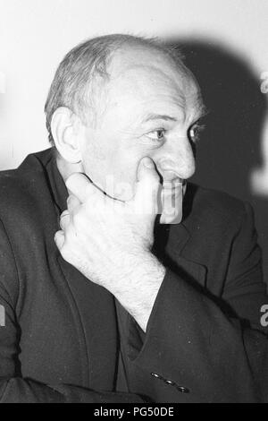 Die tschechischen Künstler Otakar Slavik eine Ausstellung seiner Werke in Wiener Neustadt. Stockfoto