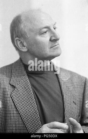 Die tschechischen Künstler Otakar Slavik eine Ausstellung seiner Werke in Wiener Neustadt. Stockfoto