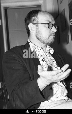 Der Teilnehmer in einem der wöchentlichen Sitzungen des IWM in Wien. Das IWM (Institut für die Wissenschaften vom Menschen) ist ein unabhängiges Institut für fortgeschrittene Studien in den Geistes- und Sozialwissenschaften 1982 gegründet von Der polnische Philosoph Krzysztof Michalski. Stockfoto