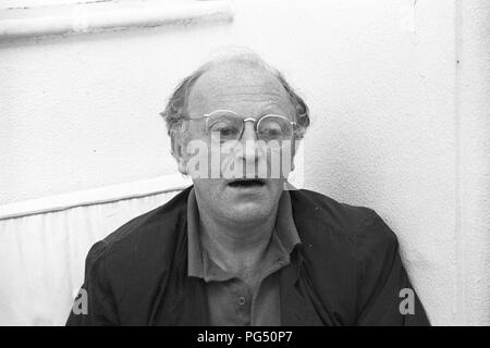 Die Russisch-amerikanische Dichter Joseph Brodsky auf Capri im Jahre 1990. Stockfoto