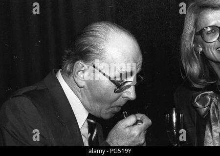 Die tschechischen Künstler und Aktivist Jiri Kolar. Stockfoto