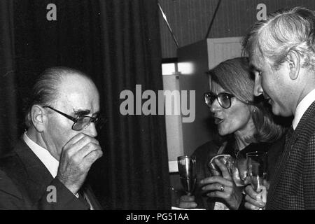 Die tschechischen Künstler und Aktivist Jiri Kolar. Stockfoto