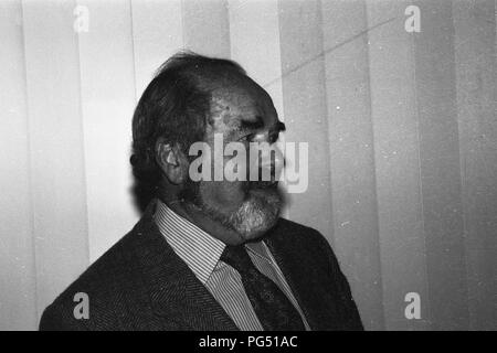 Der tschechische Schriftsteller Pavel Tigrid. Tigrid wurde später der Tschechischen Minister für Kultur unter Vaclav Klaus und Berater von Vaclav Havel. Stockfoto