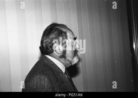 Der tschechische Schriftsteller Pavel Tigrid. Tigrid wurde später der Tschechischen Minister für Kultur unter Vaclav Klaus und Berater von Vaclav Havel. Stockfoto