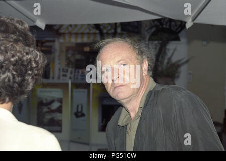 "Der Russische Schriftsteller Joseph Brodsky auf Capri mit dem Literaturpreis erhalten'' Premio Capri''. Brodsky wurde 1987 der Nobelpreis für Literatur ausgezeichnet. Stockfoto