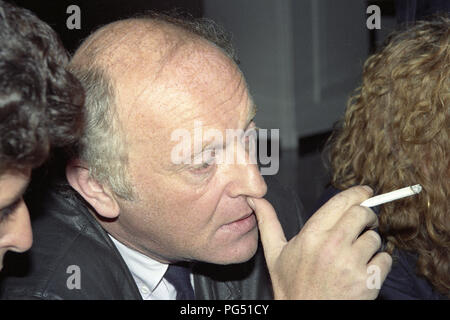 "Der Russische Schriftsteller Joseph Brodsky auf Capri mit dem Literaturpreis erhalten'' Premio Capri''. Brodsky wurde 1987 der Nobelpreis für Literatur ausgezeichnet. Stockfoto