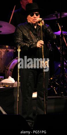 Liverpool, Großbritannien, irische Legende Van Morrison führt an der Liverpool Philharmonic Hall Kredit Ian Fairbrother/Alamy Stockfotos Stockfoto