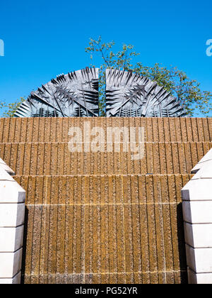 Amalie Garten, Wasserspiel, Kopenhagen, Seeland, Dänemark, Europa. Stockfoto