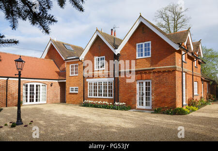 Viktorianische Coach House und Stallungen mit Innenhof. England, Großbritannien Stockfoto