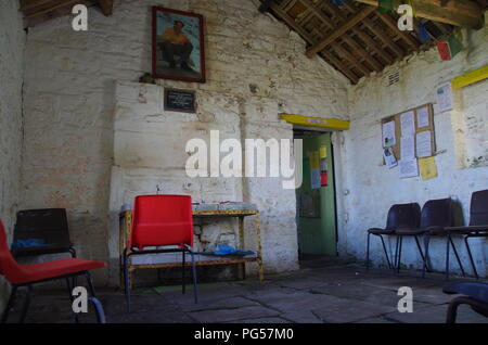 Greg's Hütte bothy John O' Groats (Duncansby head) zu den Ländern Ende Ende Trail zu beenden. Pennine Way. Northumberland. England. Großbritannien Stockfoto