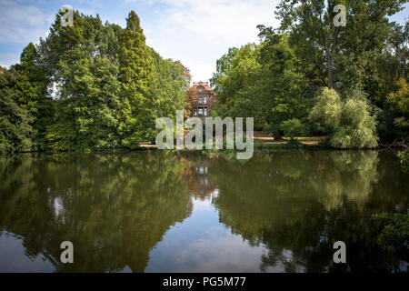 Villa Josef Thyssen in Mülheim an der Ruhr, Ruhrgebiet, Deutschland. Villa Josef Thyssen in Mülheim an der Ruhr, Ruhrgebiet, Deutschland. Stockfoto