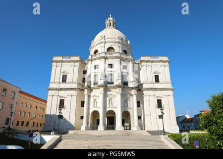 Die nationalen Pantheon (Die Kirche Santa Engracia) ist ein aus dem 17. Jahrhundert Denkmal von Lissabon, Portugal Stockfoto