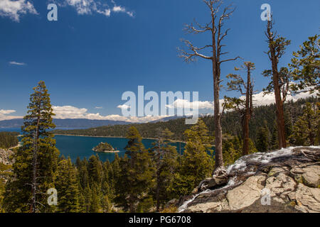 Adler fällt an der Emerald Bay Lake Tahoe Stockfoto