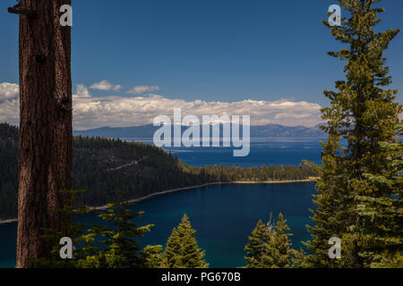 Adler fällt an der Emerald Bay Lake Tahoe Stockfoto