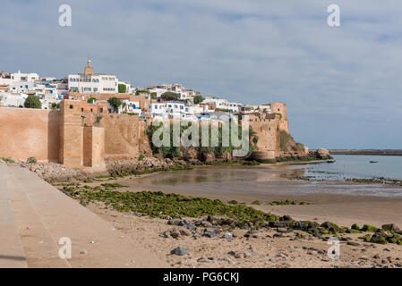 Kasbah des Oudaia in Rabat, Marokko an der nördlichen Atlantikküste Stockfoto